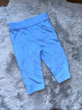 Pantalon souple / legging bleu - 6 mois - Tex Baby