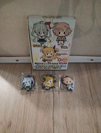 3 straps magical girl lyrical nanoha stratos, Rinaldi, vivio