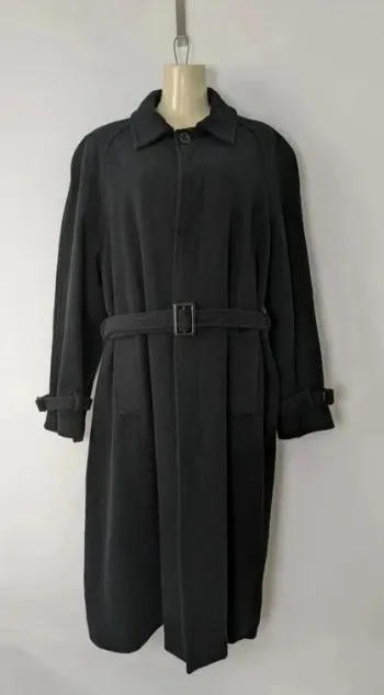 Manteau long en laine et cachemire - taille 46/48