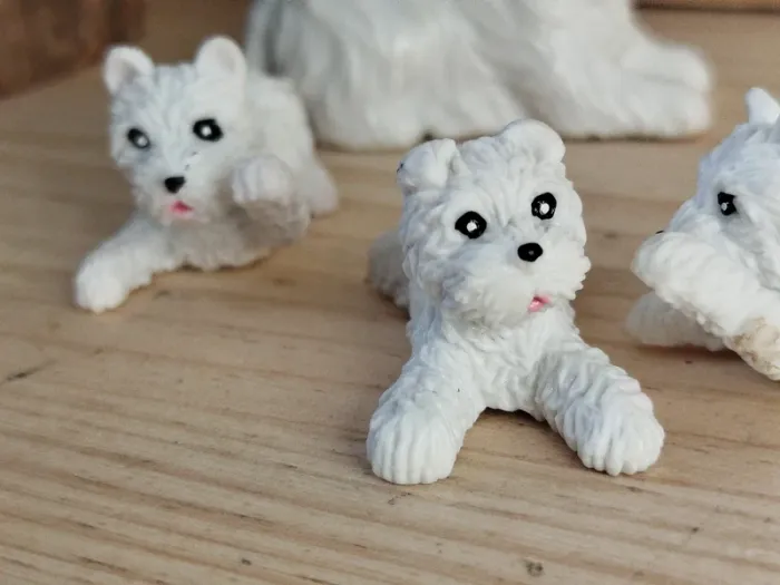 Barbie chienne et ses bébés Figurine animal domestique - photo numéro 2