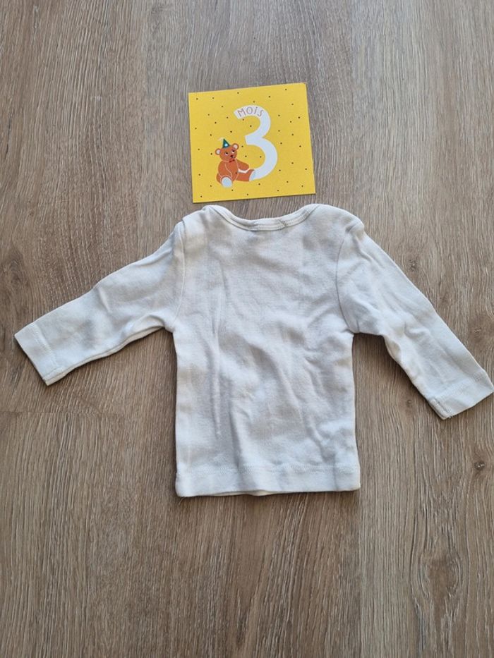 T-shirt 3 mois - photo numéro 2