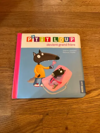 Livre P’tit Loup devient grand frère