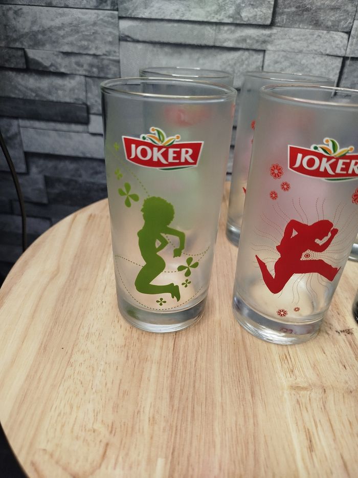 Lot de verres Joker - photo numéro 3