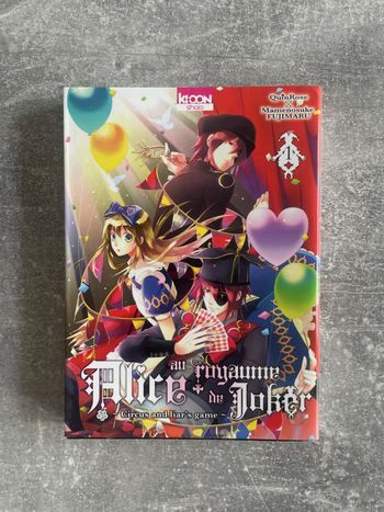 Manga Alice au royaume de joker Tome 1 en version française.