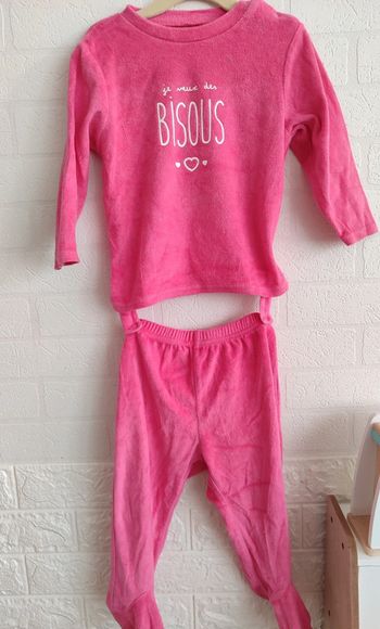 Pyjama en velours 2 pièce