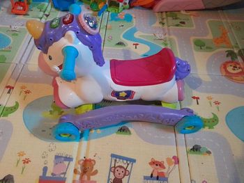 Porteur ou bascule licorne baby cleo vtech