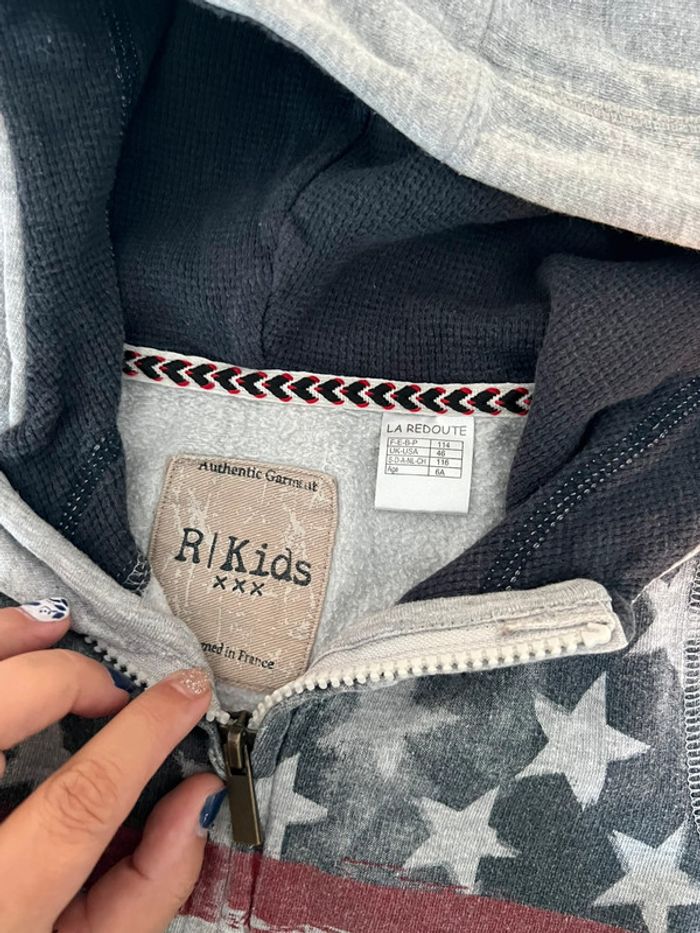 Gilet 6 ans la redoute américain - photo numéro 3
