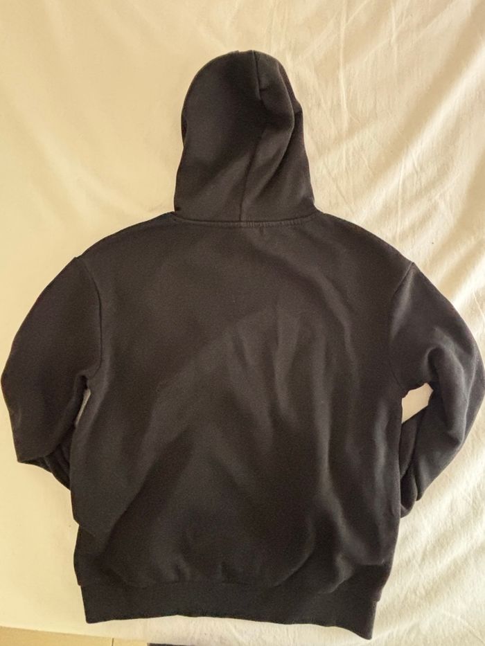 Sweat à capuche noir sans marque - photo numéro 2
