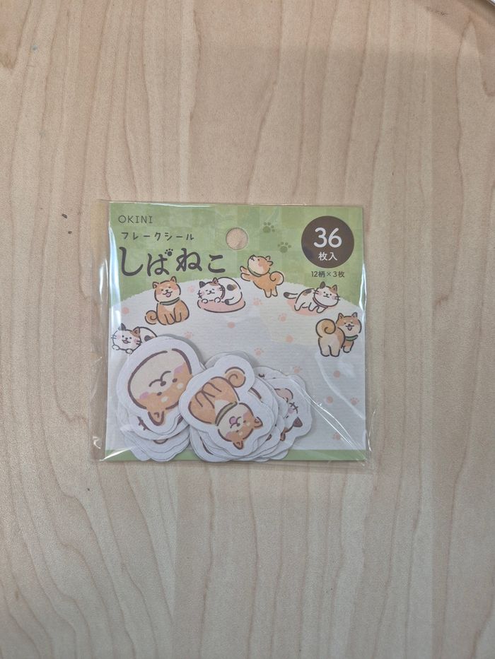 Stickers Flake Seals : Shibaneko