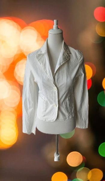 Blazer blanc/crème, Miss extrême,taille M