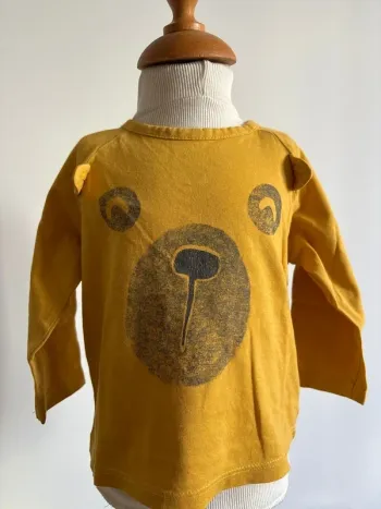 Haut bébé garçon ours jaune Tape-à-l’œil 12 mois
