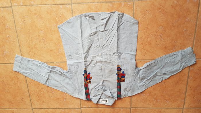 Chemise garçon 12 ans bleue Féolane - photo numéro 1