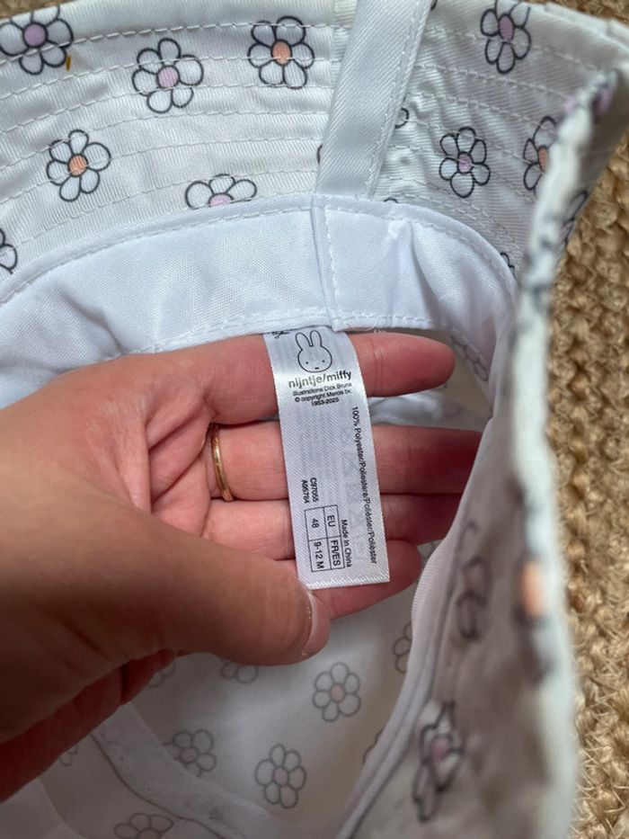 Chapeau bébé nijntje miffy - photo numéro 2