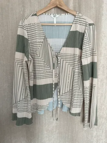 Top blouse plissé