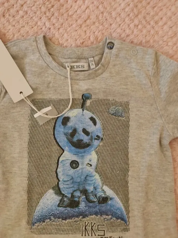 Tee shirt IKKS 12 mois - photo numéro 2
