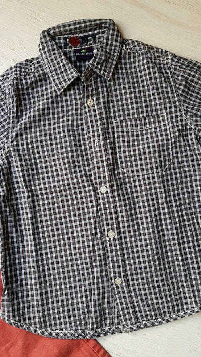 Ensemble 2 pièces garçon hiver 5ans sergent major hm - photo numéro 2