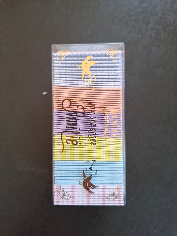 Boîte Petits messages pour une année d’Amitié neuf sous blister - photo numéro 3