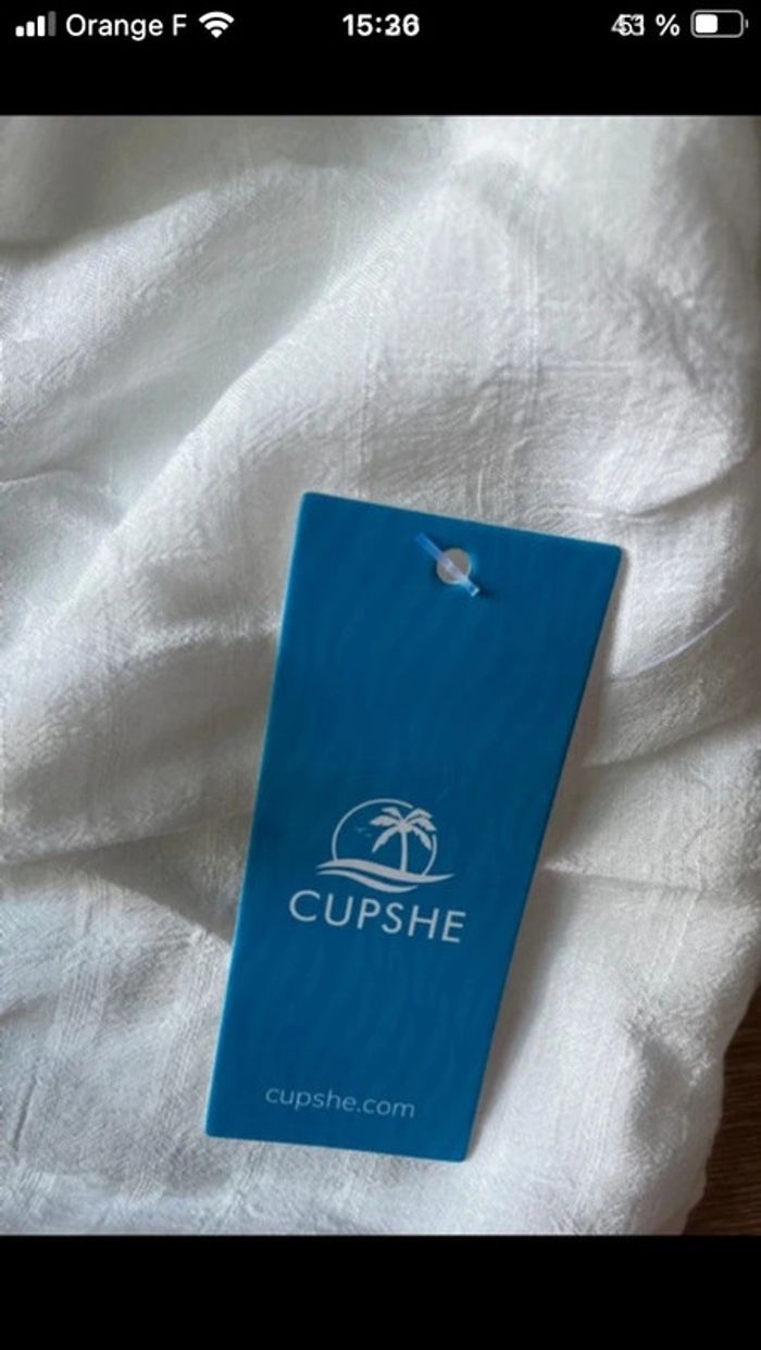 Robe neuve avec étiquette cupshe taille M - photo numéro 4