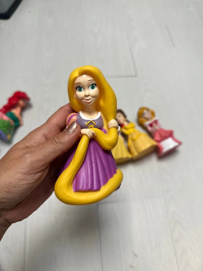 Lot de six figurines, princesse Disney - photo numéro 5