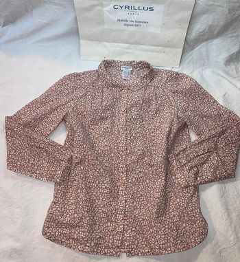 chemise liberty Cyrillus 10 ans