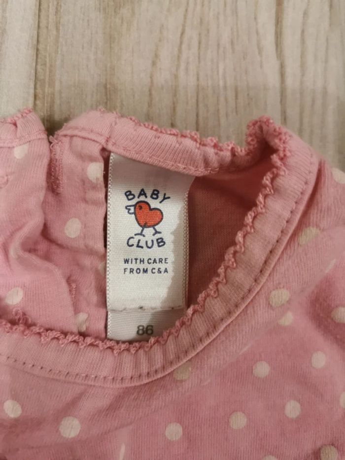Tee-shirt manche courte baby club 86 cm - photo numéro 2