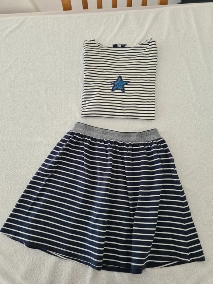 Ensemble marinière 12 ans - photo numéro 2