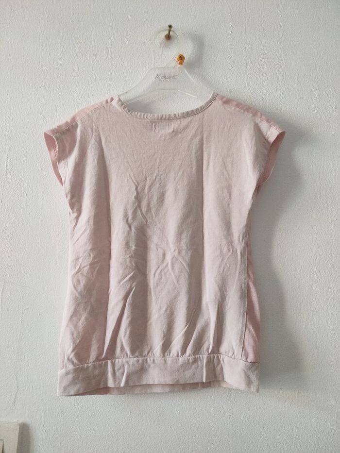 Tee-shirt rose 6/7 ans F&F - photo numéro 2
