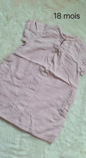 Robe Petit Bateau taille 18 mois