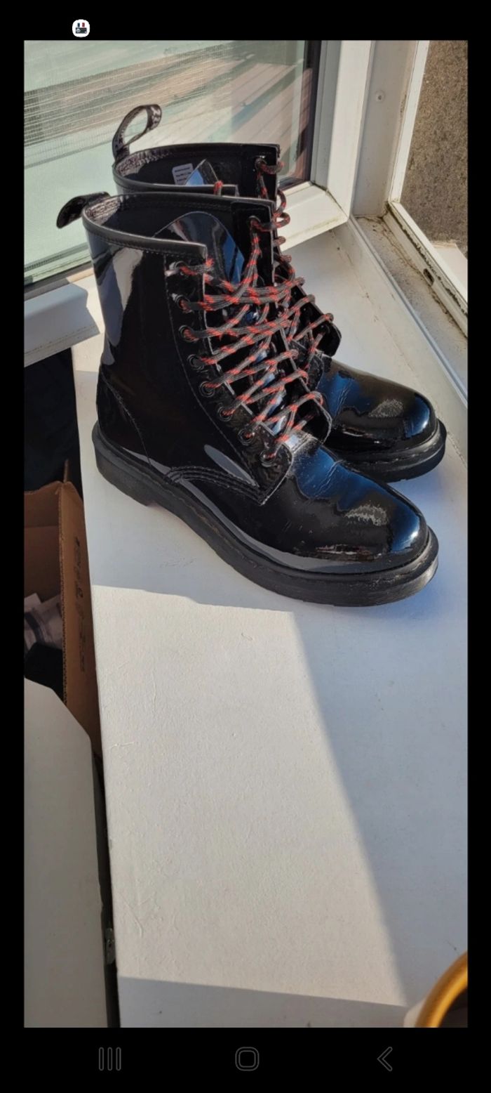 Doc martens vernis - photo numéro 5