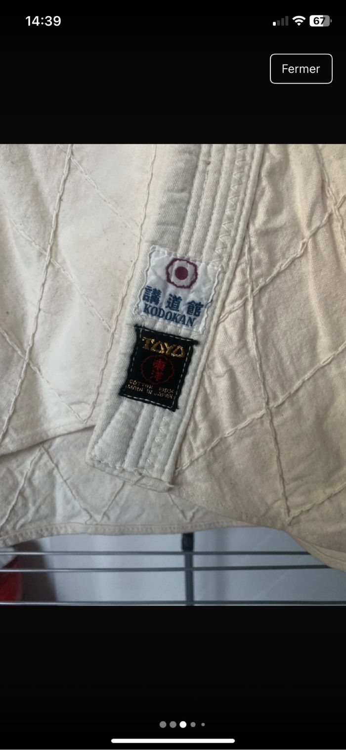 Kimono judo pour adulte - photo numéro 3
