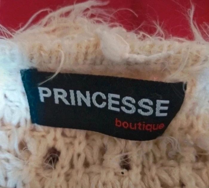 Gilet en moumoute crème sans manches taille 36-38 - photo numéro 5