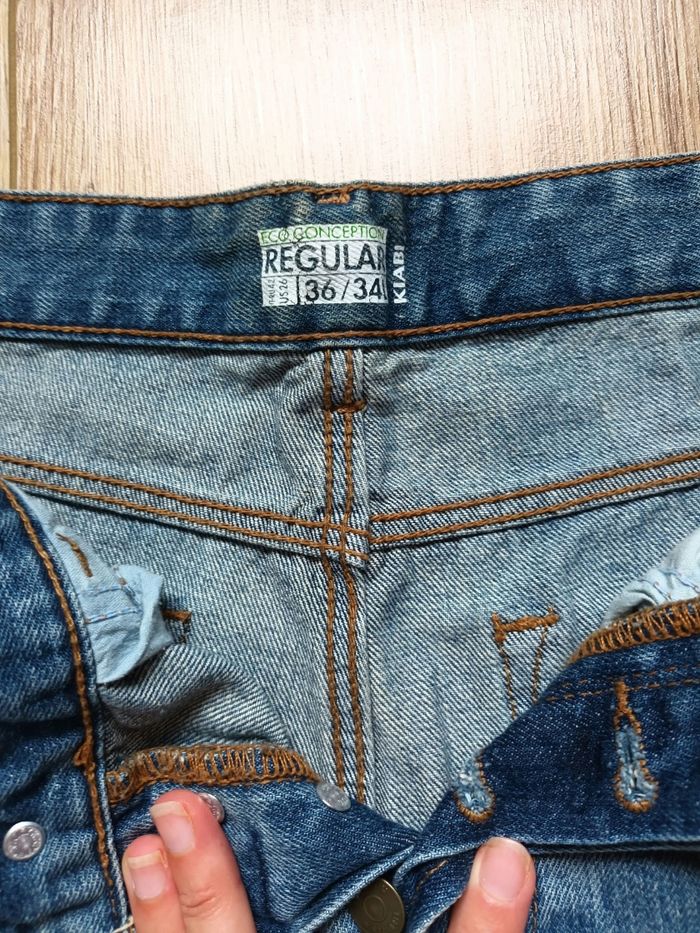 Jean homme coupe regular - photo numéro 4