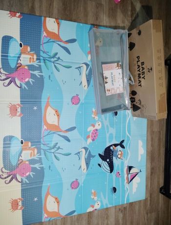Tapis d'éveil bébé océan sweetyfox 150 x 180 cm
