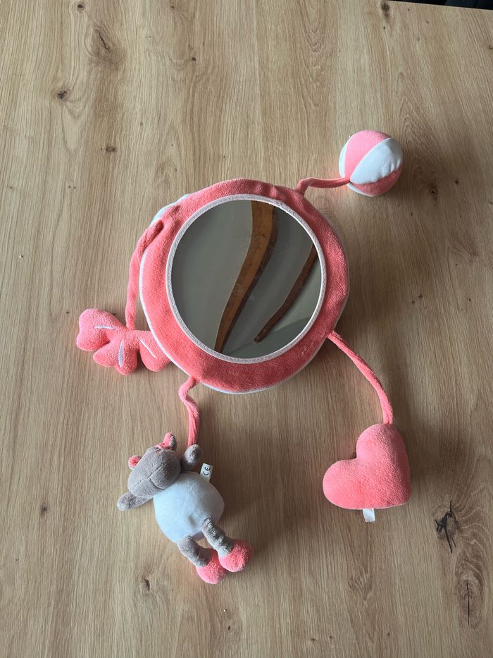 Tapis d’éveil et son arche, spirale pour poussette et mobile avec son support - photo numéro 6