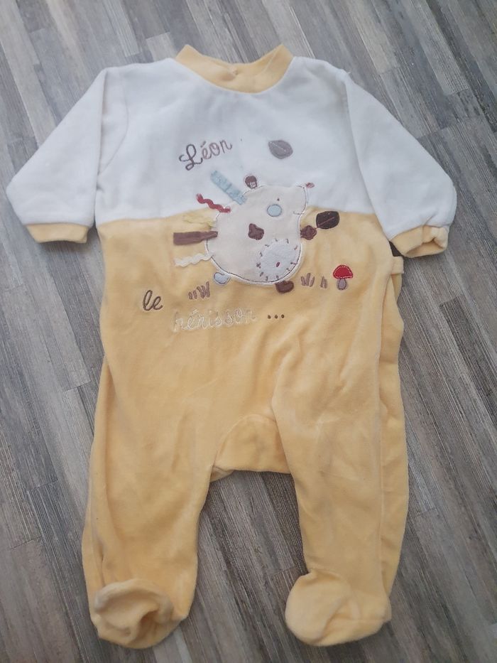 Pyjama velours 6 mois
