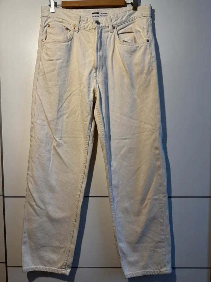 Jeans taille haute bershka