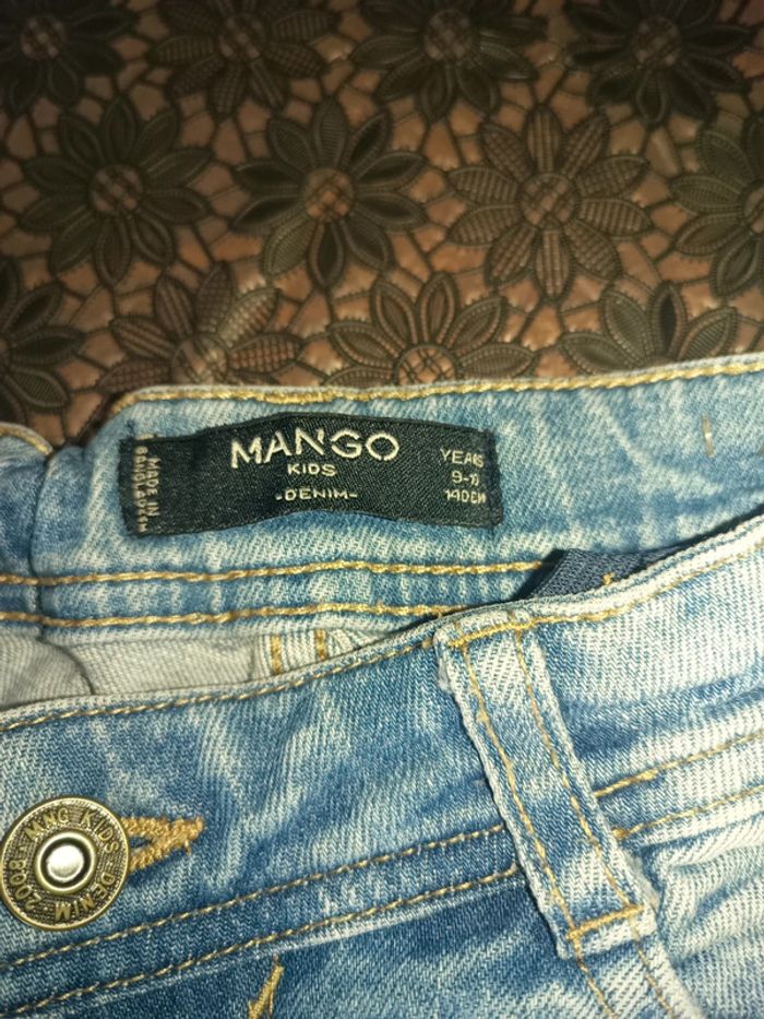 Jeans Mango 9/10 ans 140 cm - photo numéro 3