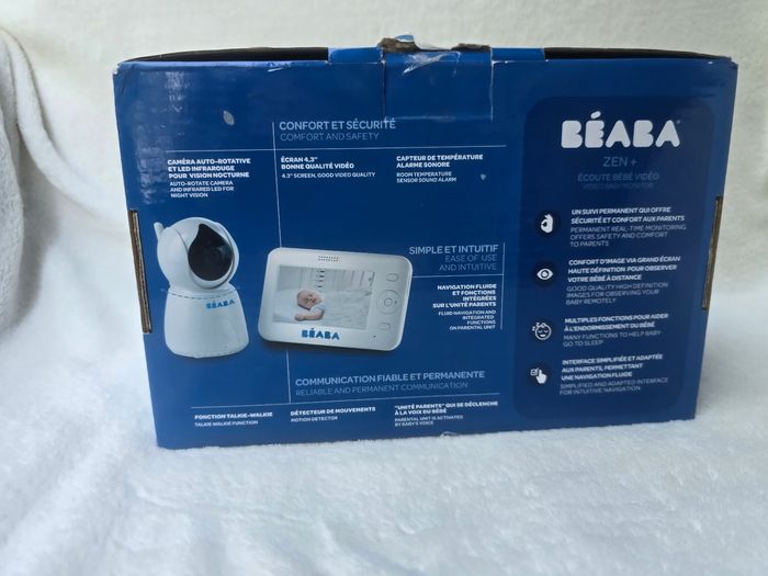 Babyphone Béaba Zen+ - Vision nocturne + boîte complète - photo numéro 5