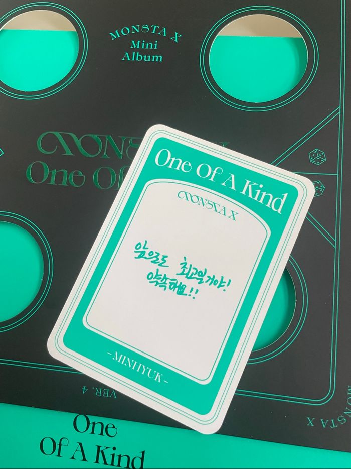 album one of a kind monsta x - photo numéro 3