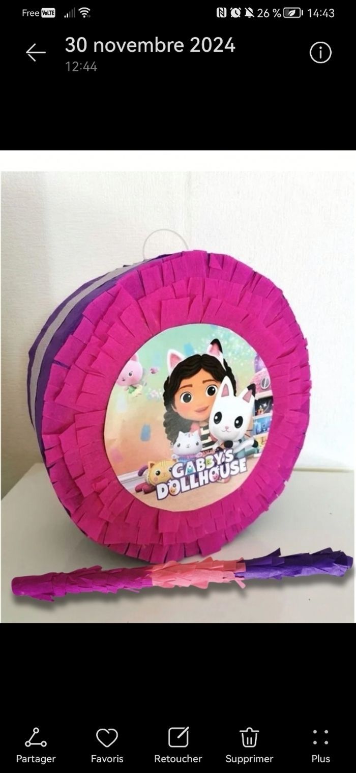 Gaby chat pinata - photo numéro 3