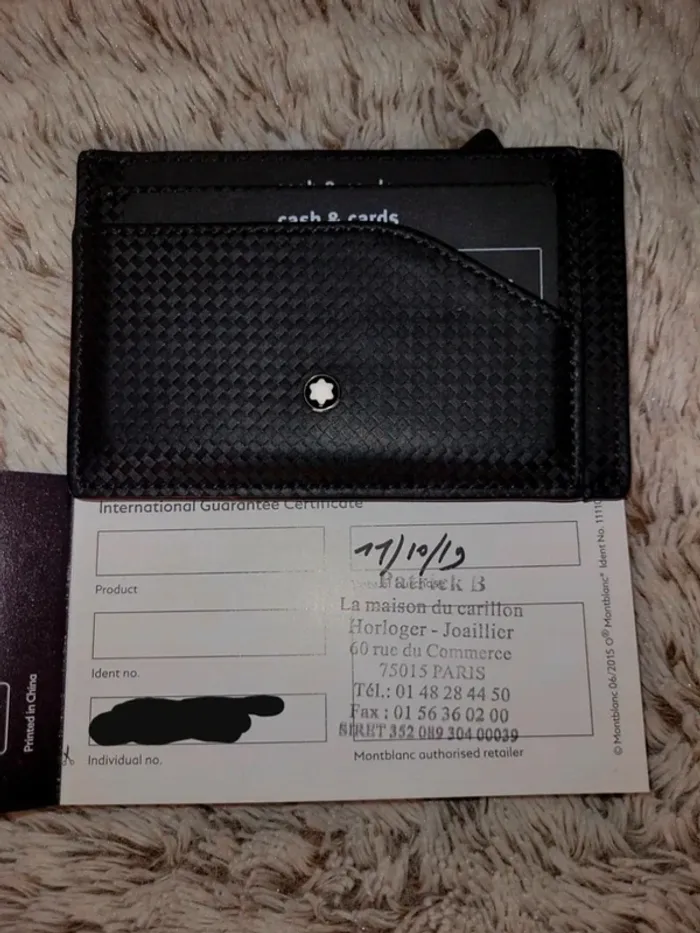 Porte-cartes 3cc zippé Montblanc Extreme 2.0 Cuir - photo numéro 3