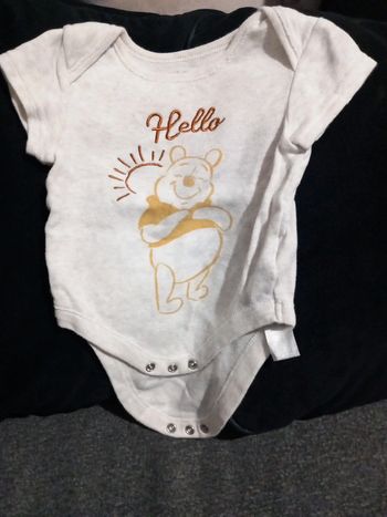 Body taille 6/9mois 74cm primark disney winnie l'ourson