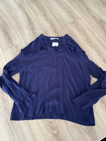 Blouse promod bleu marine