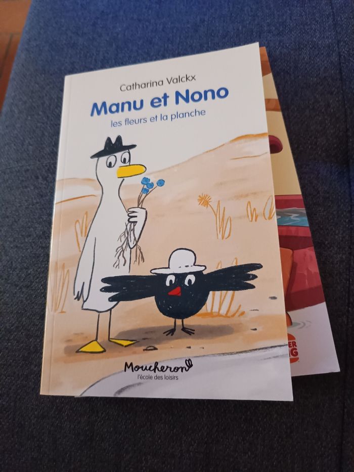 Manu et Nono les fleurs et la planche