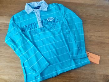 Polo turquoise