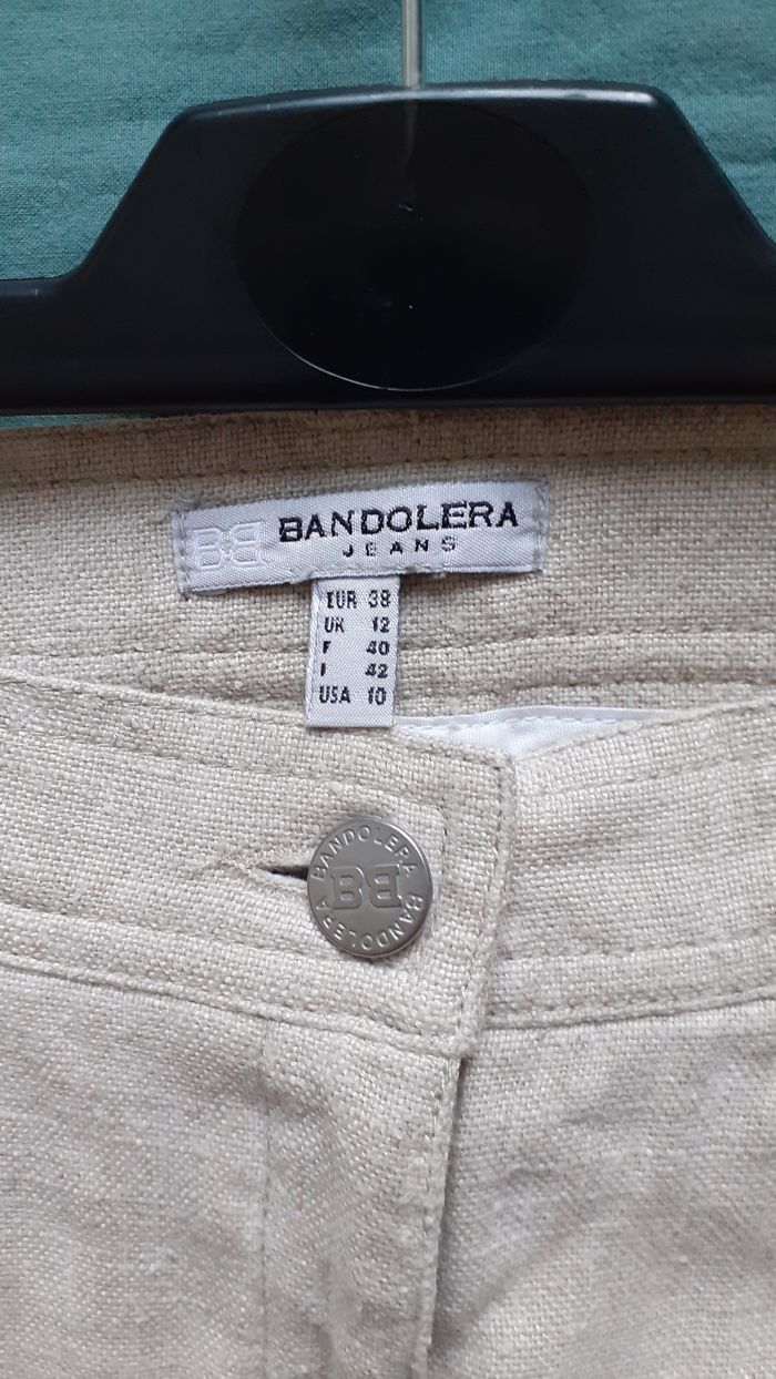 Pantalon lin taille 36-38 - photo numéro 3