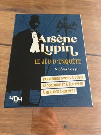 Jeu d’enquête Arsène Lupin