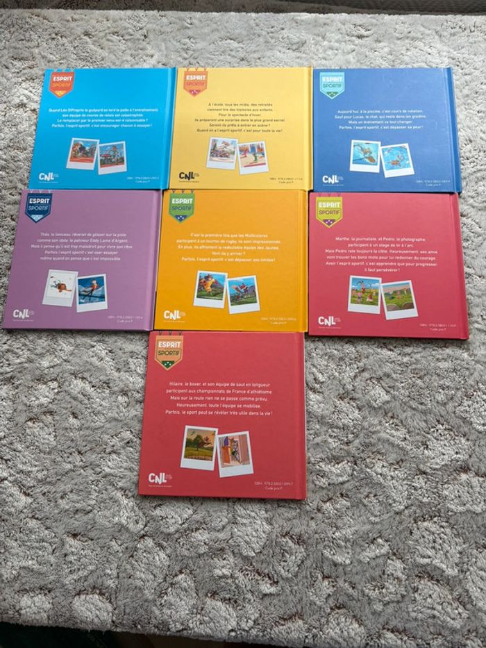 Lot de 7 livres McDo esprits sportifs - photo numéro 2