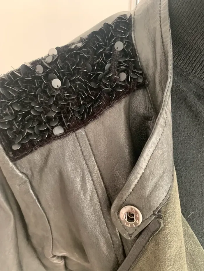 One Step veste cuir T40 - photo numéro 5