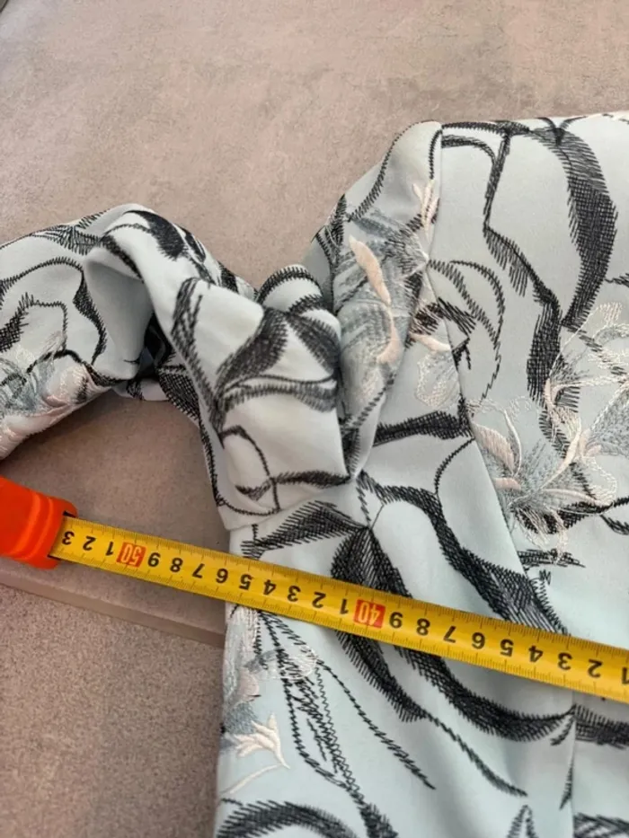 Magnifique veste blazer Musani couture bleue taille 38 neuve avec étiquette - photo numéro 10